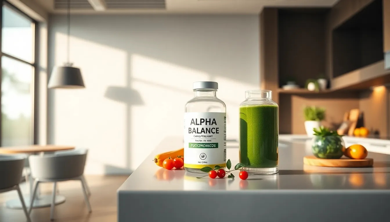 alpha balance como tomar​